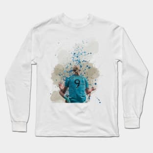 Haaland meditation celebration Long Sleeve T-Shirt